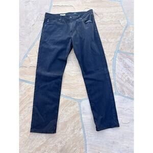 Adriano Goldschmied AG The Graduate Mens Size 36x32 Tailored Leg Pants Black CC